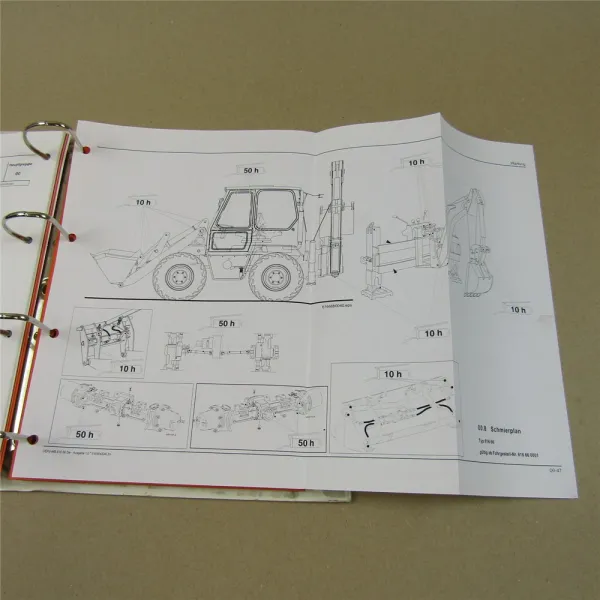 Kramer Allrad 616 Serie 2 Baggerlader TB80 Reparatur Werkstatthandbuch