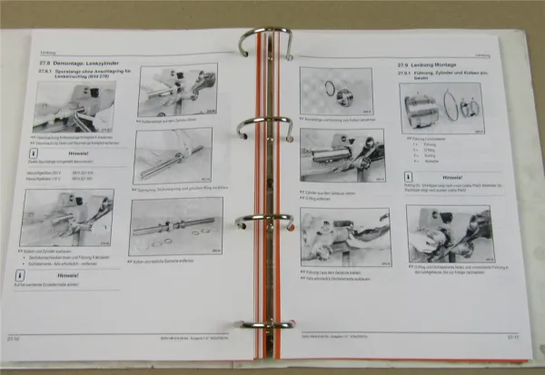 Kramer Allrad 616 Serie 2 Baggerlader TB80 Reparatur Werkstatthandbuch