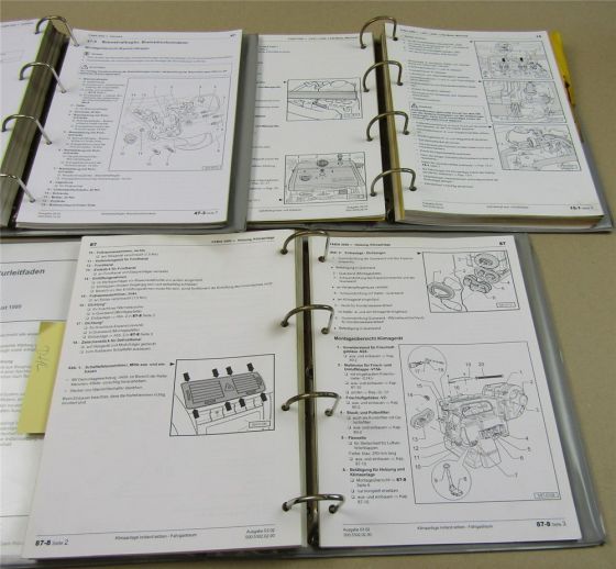 Skoda Fabia I 2000 Werkstatthandbuch Reparaturanleitung Motor ARV Fahrwerk 2006