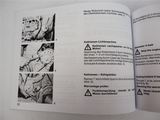 Unitrac ST STA 30 40 50 Wartung Schmieranleitung Service and Lubrication Manual
