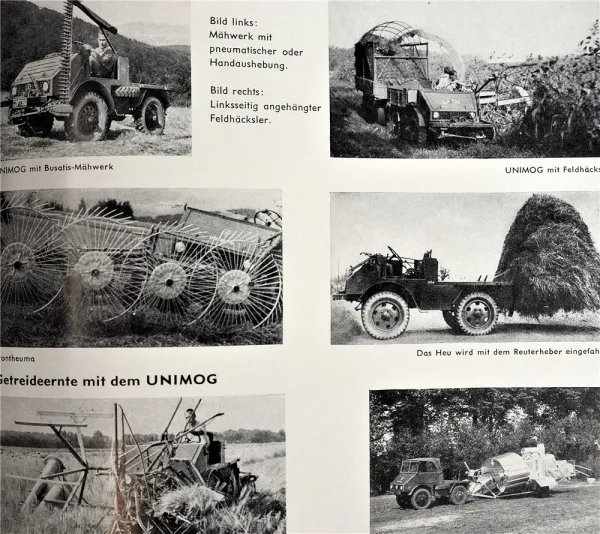 100 Jahre Ahlborn Landmaschinen 1856 - 1956 Unimog Lanz Welger Claas Demag