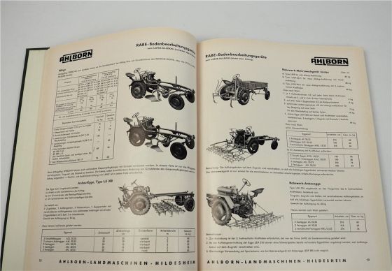 100 Jahre Ahlborn Landmaschinen 1856 - 1956 Unimog Lanz Welger Claas Demag