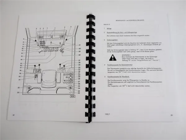 Hanomag D500E turbo Planierraupe Betriebsanleitung Betriebsanweisung 1983