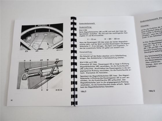 Hanomag 22C Radlader Betriebsanleitung Betriebsanweisung 1981