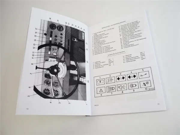 Massey Ferguson MF 33B Hanomag B8c Betriebsanleitung Bedienungsanweisung
