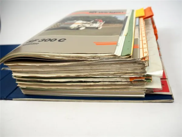 Wirtgen Prospekt Sammlung Strassenbau SF W 300 350 500 600 - 1000 1200 - 2000