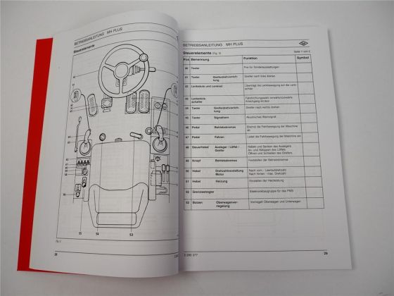 O&K MH Plus Hydraulikbagger Betriebsanleitung Bedienungsanleitung Wartung