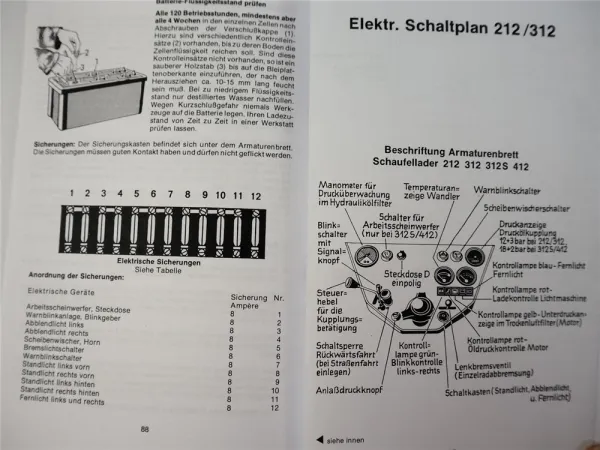 Kramer Allrad 212 312 312S 412 Bedienungsanleitung Betriebsanleitung