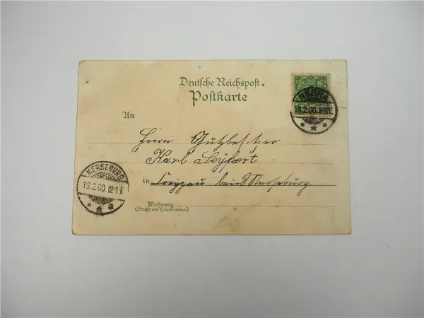 Ak Gruss a. Nebra Unstrut Vitzenburg Bahnhof 1900 Burgenlandkreis Sachsen Anhalt