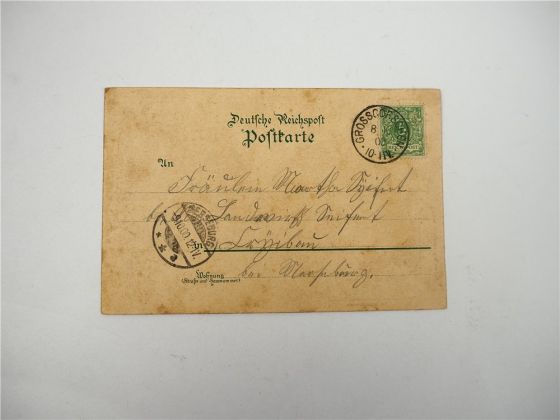 Ak Litho Gruss aus Grossgörschen 1900 Burgenlandkreis Sachsen Anhalt