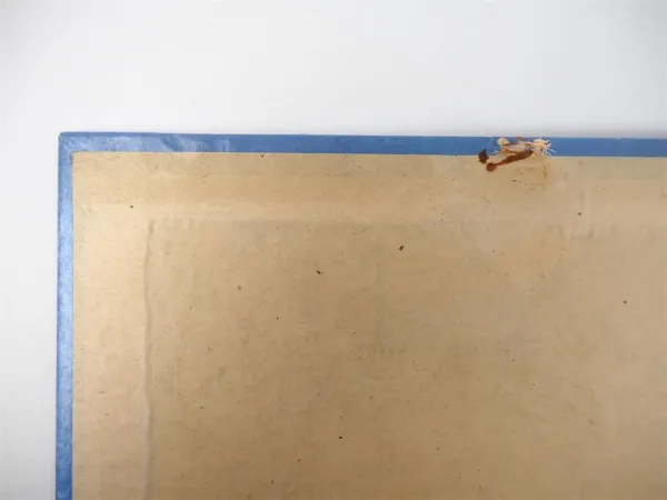 original Fendt Traktor Dieselross Prospekt Werbepappe für Abreißkalender 1950er