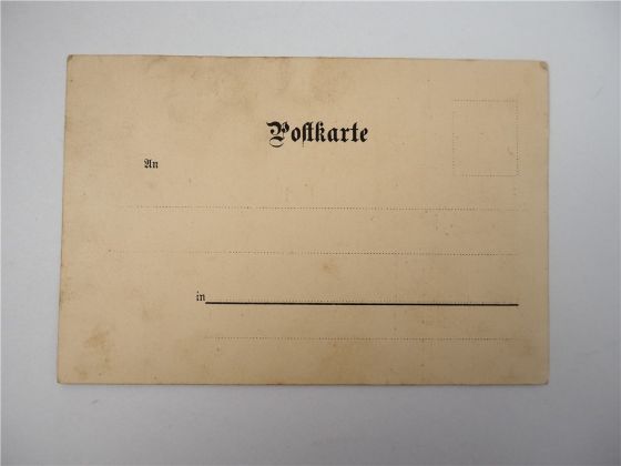 Ak Gruss aus der Ferne Zwerg mit Bart und Zipfelmütze und Brief ca 1900