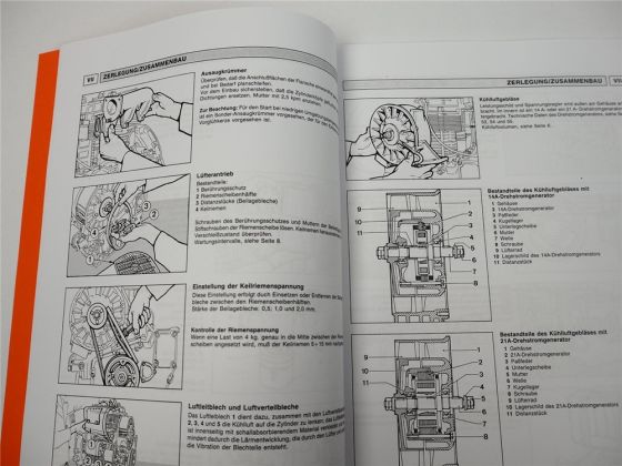 Lombardini 11LD 535-3 625-3 626-3 Werkstatthandbuch Reparaturanleitung