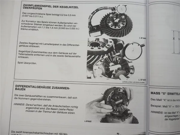 John Deere APL 315 325 345 350 735 Werkstatthandbuch Frontantriebsachse