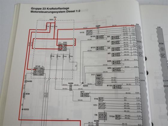 Werkstatthandbuch Volvo S40 V50 2004 Schaltplan elektrische Schaltpläne Elektrik