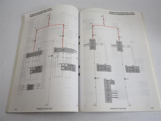 Werkstatthandbuch Volvo C70 2006 S40 V50 Schalplan Schaltpläne Elektrik