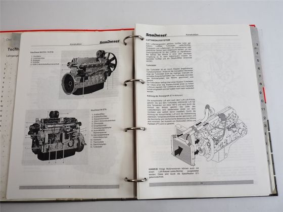 Massey Ferguson MF 7256 - 7278 Mähdrescher Technische Schulung Elektrik 2003