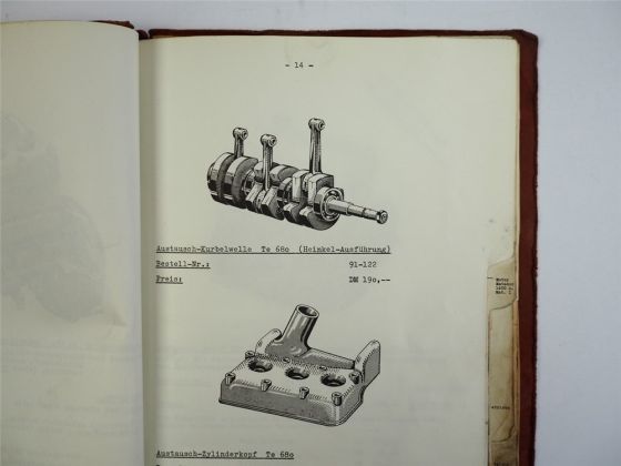 Vidal Tempo Wiking Rapid Boy Hanseat Matador Austauschteile Ersatzteilliste 1960