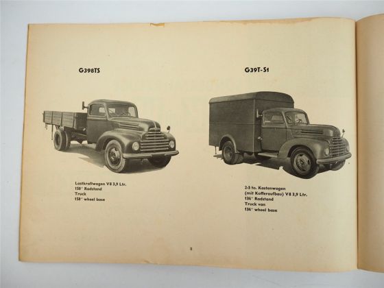 Ford KF3500 Sonderfahrzeuge LKW V8 3,9l Ersatzteilkatalog Ersatzteilliste 1955