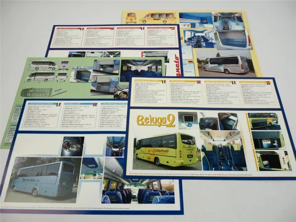 Sitcar Kleinbus auf Mercedes Benz und Iveco Fahrgestell 5x Prospekt 2006