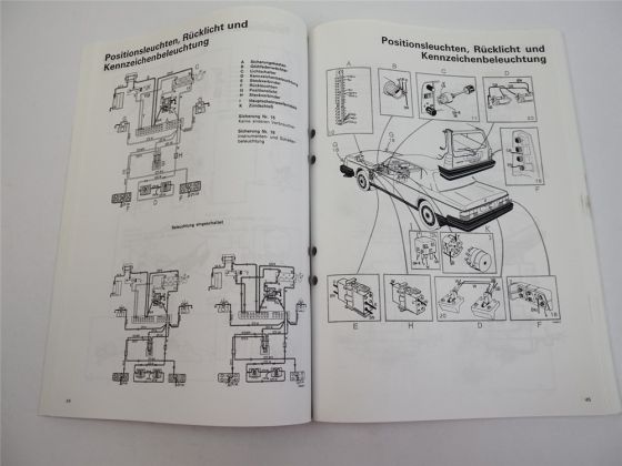 Werkstatthandbuch Volvo 240 1987 1988 Schaltpläne Elektrik B200K/E B230E/K/F