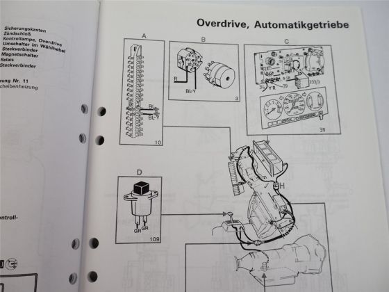 Werkstatthandbuch Volvo 240 1987 1988 Schaltpläne Elektrik B200K/E B230E/K/F