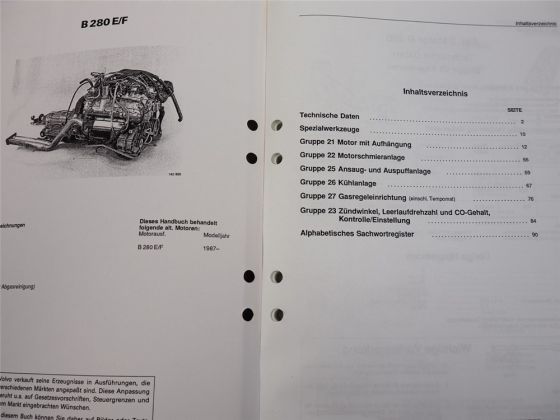 Volvo 760 + 780 ab 1987 Motor B280E B280F Werkstatthandbuch Reparaturanleitung