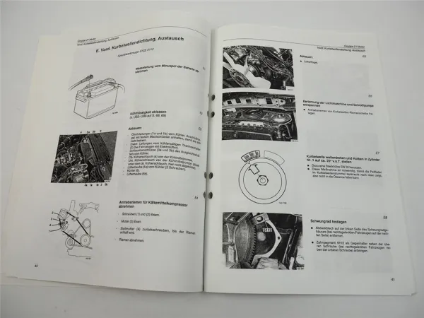 Volvo 760 + 780 ab 1987 Motor B280E B280F Werkstatthandbuch Reparaturanleitung