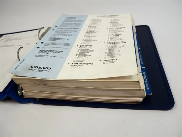 Volvo 850 ab 1992 Werkstatthandbuch Standheizung 091-BAirbag SRS Luftsackanlage