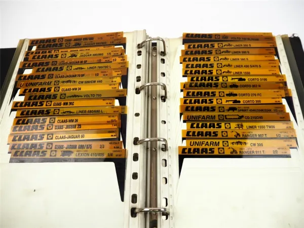 Claas Dominator Mercator Consul Lexion und Landmaschinen Ersatzteillisten