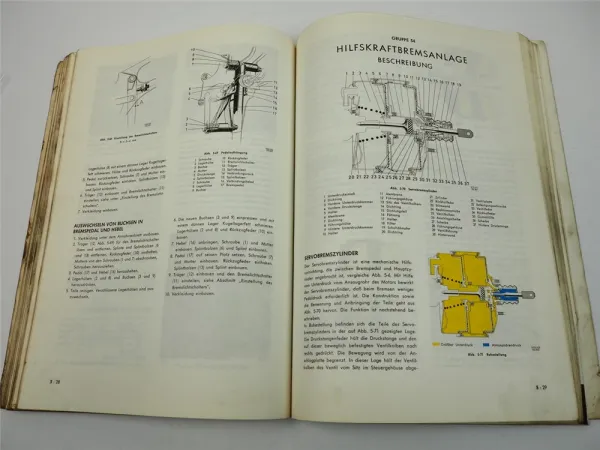 Volvo 164 Werkstatthandbuch Reparaturanleitung Wartung 1968
