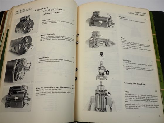 Volvo 240 260 ab 1975 Anlasser Zündanlage Reparaturanleitung Werkstatthandbuch