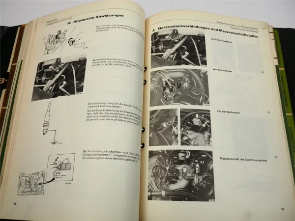 Volvo 240 260 ab 1975 Anlasser Zündanlage Reparaturanleitung Werkstatthandbuch