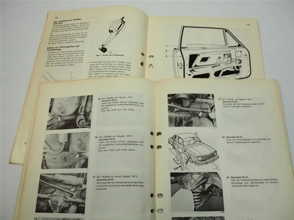 Volvo 140 142 144 145 Karosserie Reparatur und Pflege Werkstatthandbuch 1970/76