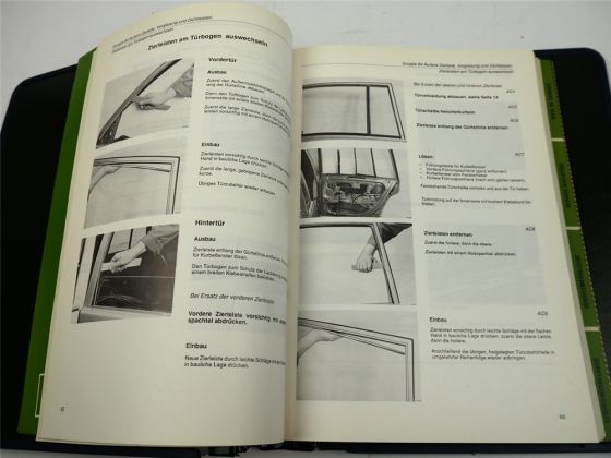 Volvo 740 760 ab 1982 Karosserie und Inneneinrichtung Werkstatthandbuch