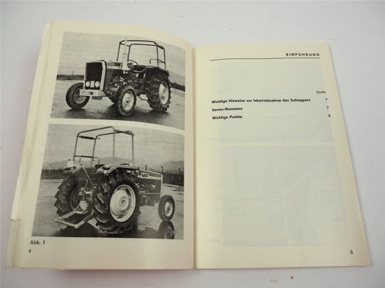 Original Massey Ferguson MF 235 8G Schlepper Betriebsanleitung 1977 Wartung