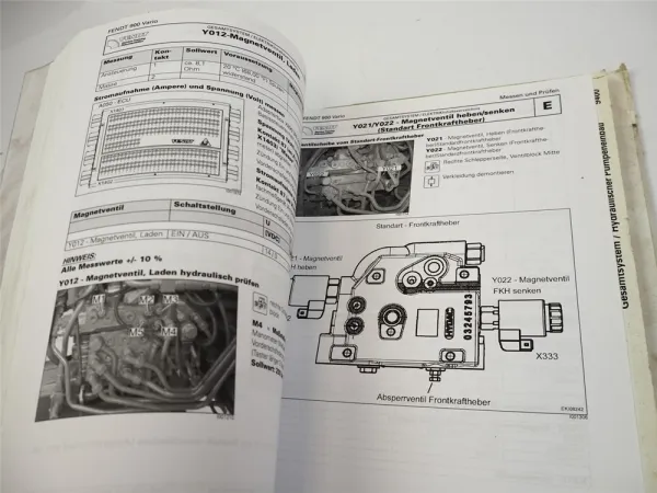 Fendt 919 922 925 928 931 934 Vario Einführungskurs Werkstatthandbuch 2007