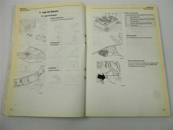 Volvo S40 V40 ab 1996 Fenix 5.1 Motorsteuerung B4164s Werkstatthandbuch