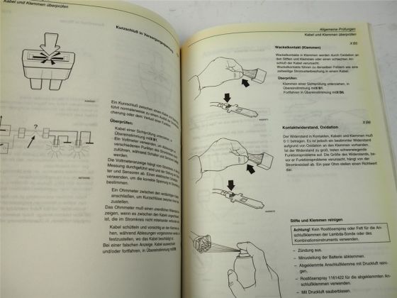 Volvo 850 Kombiinstrument VDO Diagnose Fehlersuche Werkstatthandbuch 1996