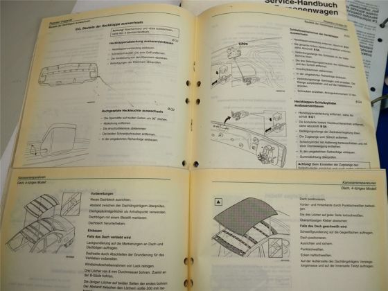 Volvo S40 V40 ab 96 Reparatur Karosserie Ausstattung ZV Alarm Werkstatthandbuch