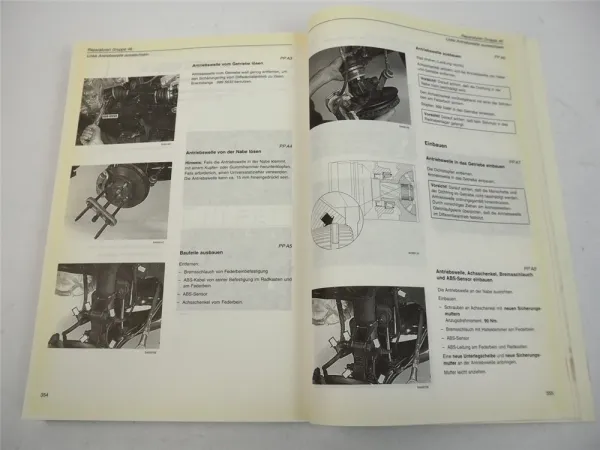 Volvo S40 V40 Automatikgetriebe AW 50-42 Werkstatthandbuch 9. 1996