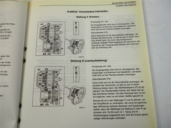 Volvo S40 V40 Automatikgetriebe AW 50-42 Werkstatthandbuch 3. 1996