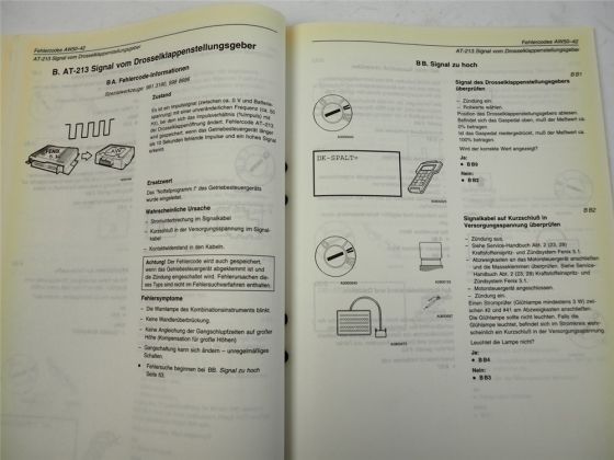 Volvo S40 V40 Automatikgetriebe AW 50-42 Werkstatthandbuch 3. 1996
