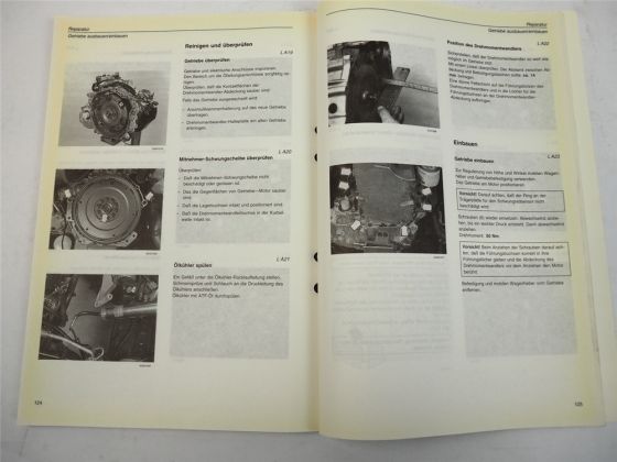 Volvo S40 V40 Automatikgetriebe AW 50-42 Werkstatthandbuch 3. 1996
