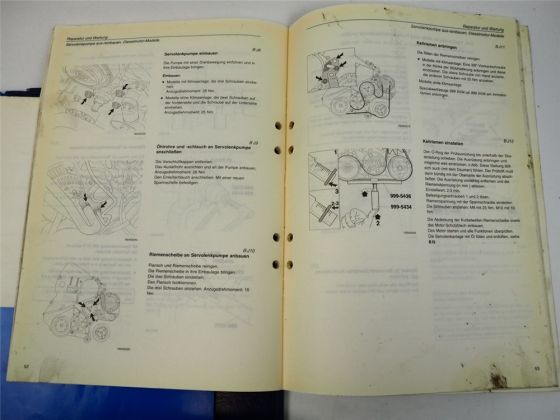 Volvo S40 V40 Vorderachse Lenkung Bremsen Hinterradaufhängung Werkstatthandbuch