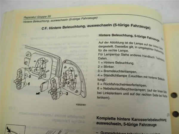 Volvo S40 V40 elektrische Anlage Anlasser Lichtmaschine Werkstatthandbuch