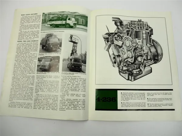 Perkins A4.236 News 1964 Volvo L430 Truck Karrier Commer Tipper Crib Diaper