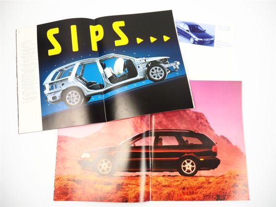 Volvo V40 PKW 2x Prospekt Preisliste 1996/99