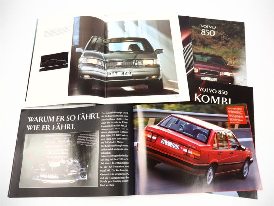 Volvo 480 850 940 960 PKW 8x Prospekt 1991 bis 1995