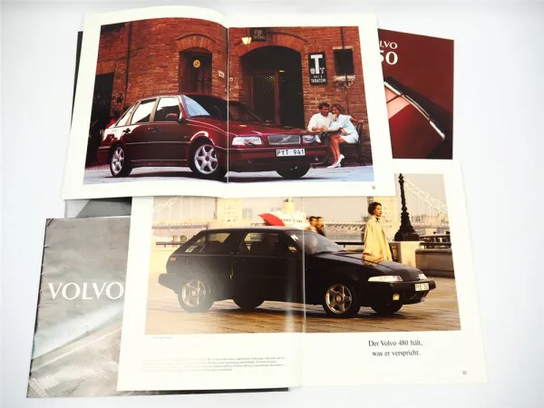 Volvo 440 460 480 850 940 960 PKW 6x Prospekt 1994